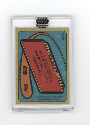 Star Wars Signature Series 2022 Dee Bradley Baker Captain Rex