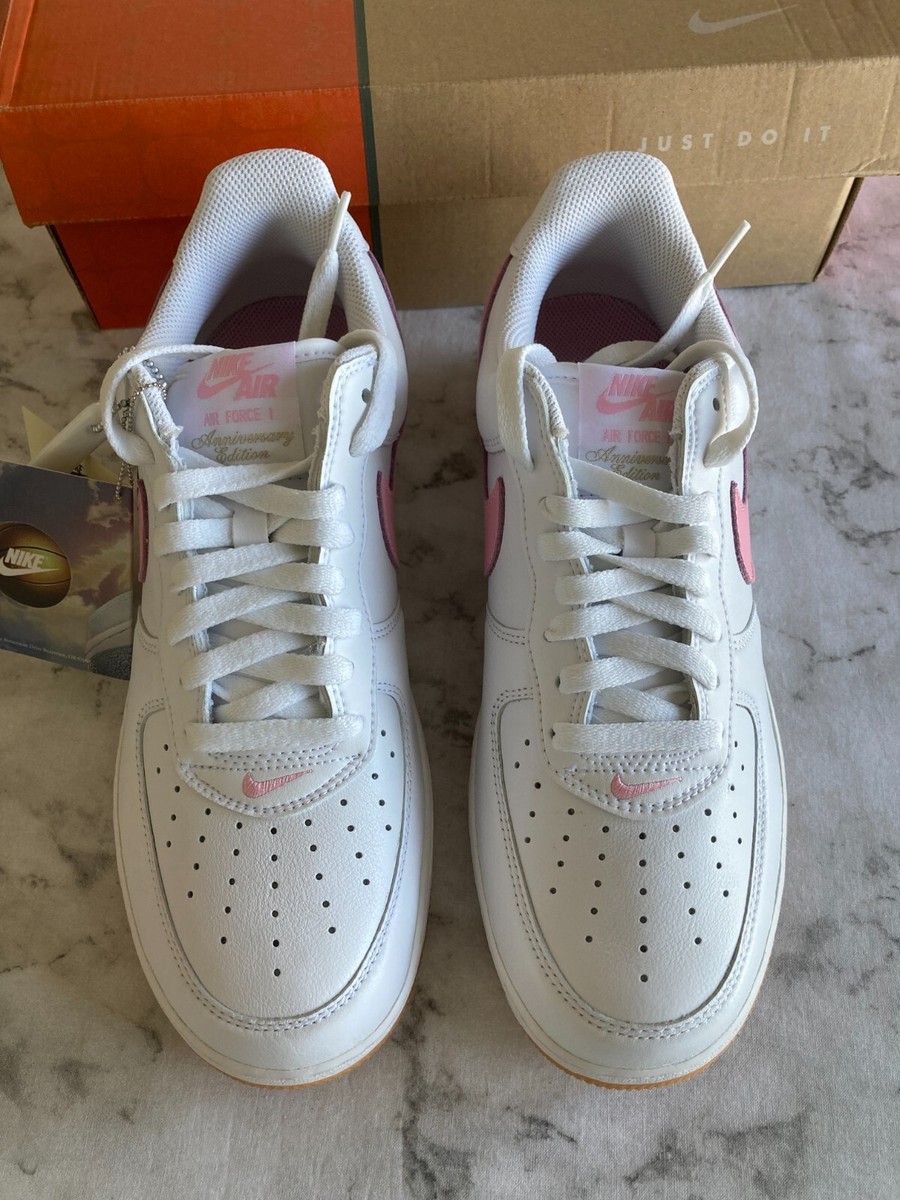 Air Force 1 low retro Anniversary Edition White and Pink Sneakers size 10 men Nike Air Force 1 Low Retro Men main image 3