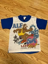 Vintage 1988 Alf Surf Last Blast t-shirt. Child 3T. PCA apparel. No holes/stains
