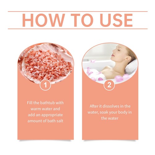 Badesalz Badesalz Rose Mineralsalz Badezusatz Für Körperpflege Bath & Spa Bad... - Bild 6 von 7