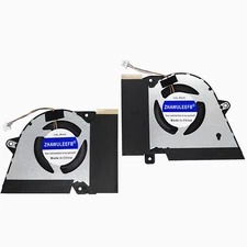 Replacement Laptop CPU+GPU Cooling Fan for ASUS Rog Zephyrus G14 GA401 Series