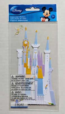 Disney Castle Tinkerbell Scrapbooking Stickers By Jolee's EK Success