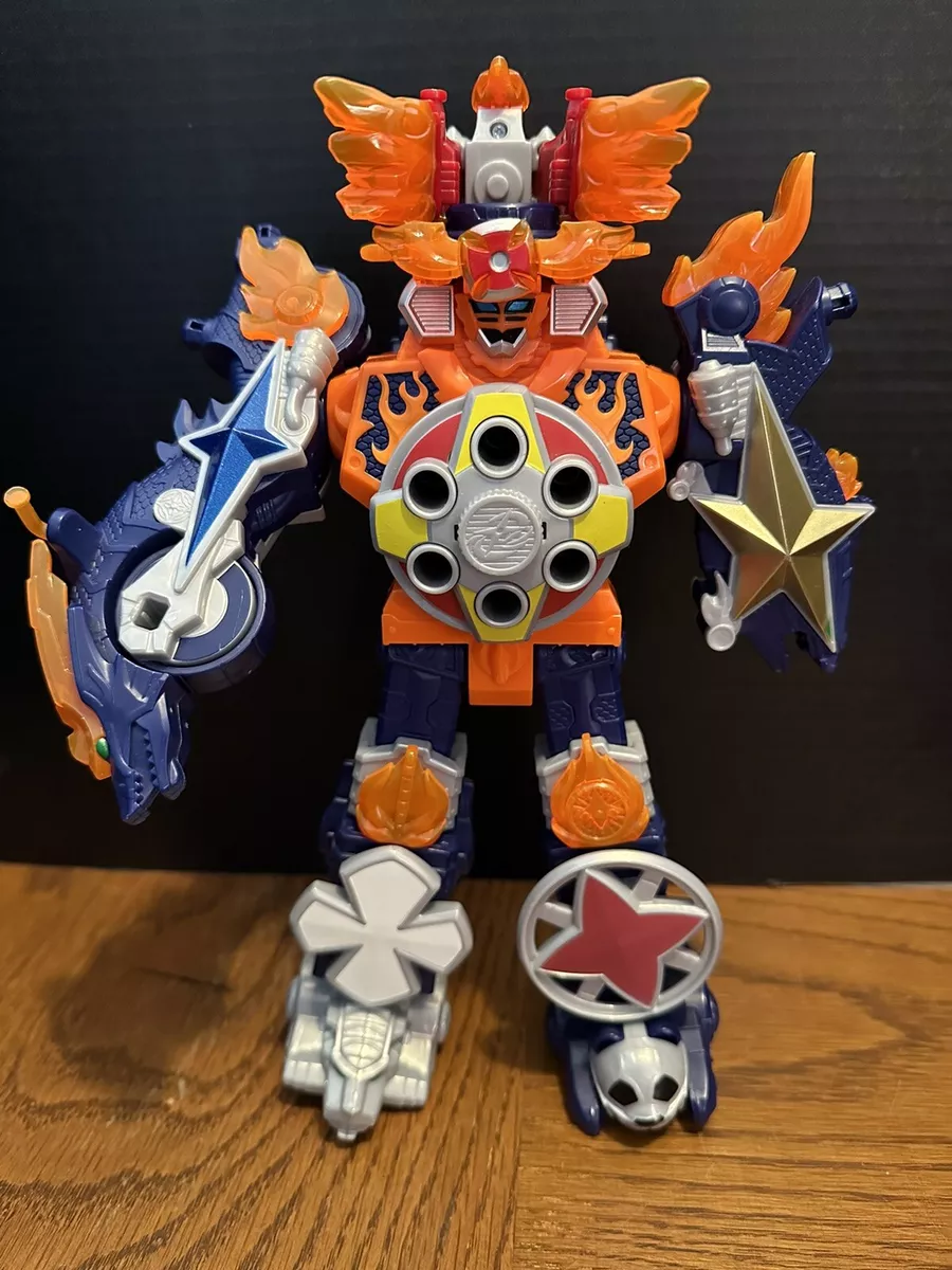 Power rangers super ninja steel best sale toys megazord