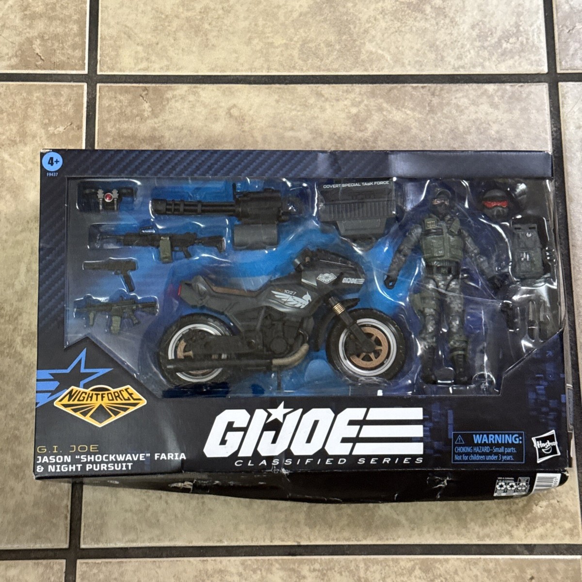 G.I. Joe Classified Series #127, Night Force Jason Shockwave