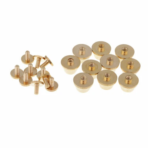 Borchie, rivetti e chiodi rivettiamo ottone per pellami