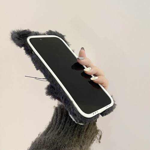 Brand New cute Fluffy Phone Case - iPhone 15 - Picture 2 of 3