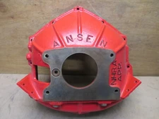 Ansen NHRA Cast Chevy Blowproof Safety Bellhousing Vintage Scatter Shield Rare👀
