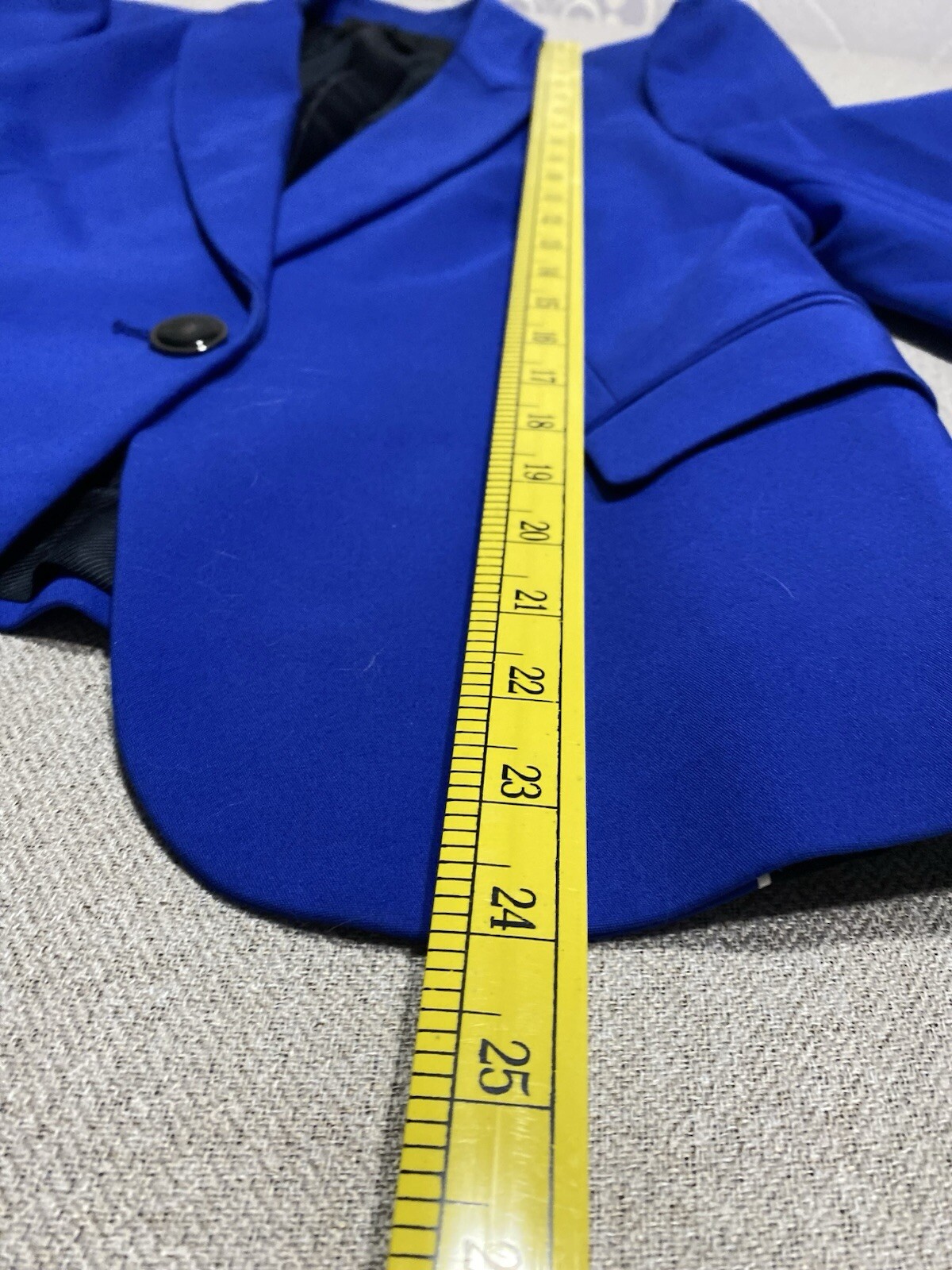 Zara Basic Jacket Blazer  Made in Spain Size L - image 11