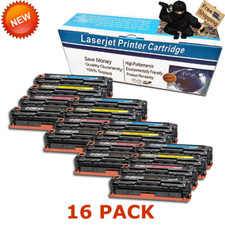 16PK CRG131 4 SET Color Toner for Canon 131 ImageClass LBP-7110CW MF8230CN 624Cw