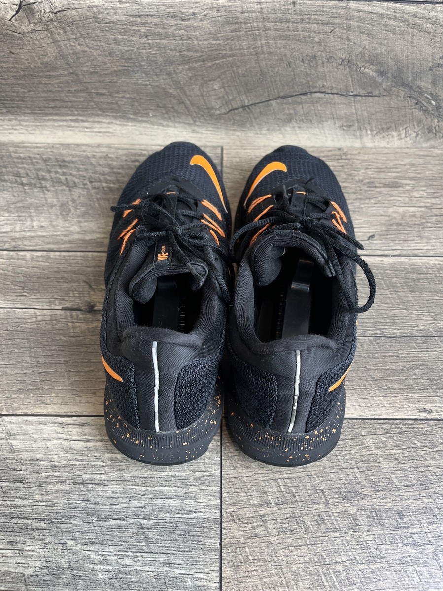 Nike Mens Quest HV BV6109-001 Black Orange Running Shoes  display picture 1