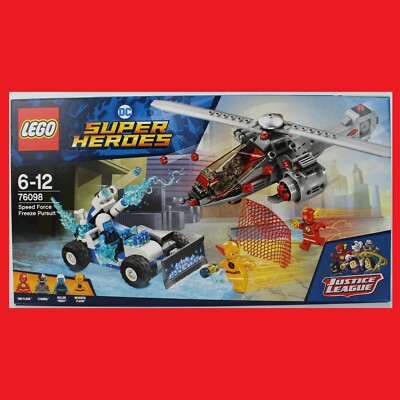 LEGO 76098 DC Comics Super Heroes Speed Force Freeze Verfolgungsjagd Pursuit NEU