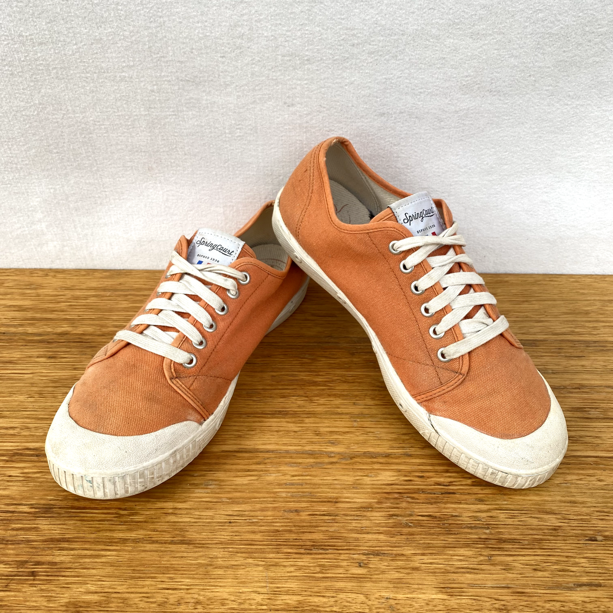 ☘️Mens Spring Court Canvas Casual Lace Up Shoes Sneakers