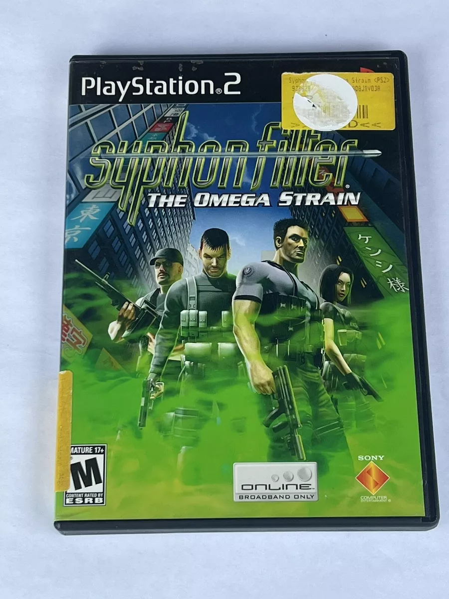 Syphon Filter The Omega Strain PlayStation 2 PS2 Case Game No Manual