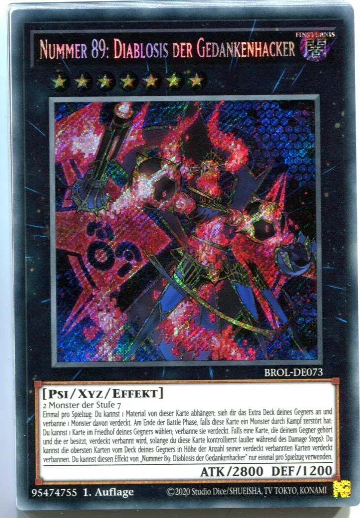  Yu-Gi-Oh! No. 89 Cyberbeast Diablosis (Collector's