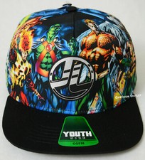 Dc Justice League Snapback Hat Cap Youth 100 Authentic New Birthday Gift