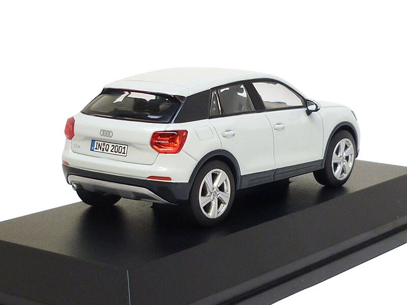 1:43 iScale KYOSHO 2016 AUDI Q2 SUV blanco glaciar ¡Promoción de distribuidor! Foto 4 de 4