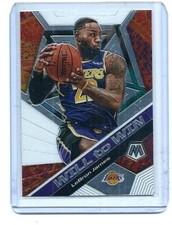 2019-20 MOSAIC BASKETBALL WILL TO WIN LeBRON JAMES LOS ANGELES LAKERS