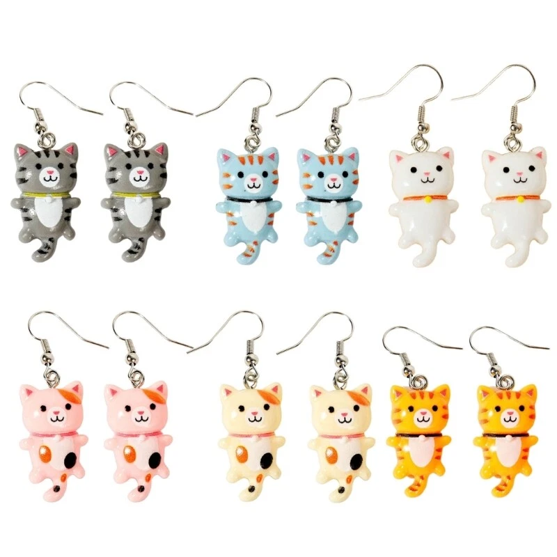 Cat earrings shop ebay