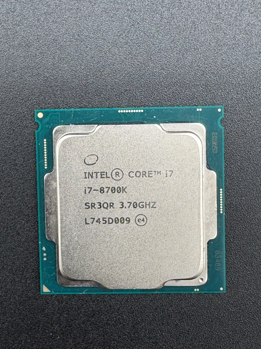Intel Core i7-8700K Processor Model Computer Processors LGA 1151