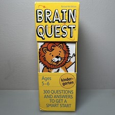 Brain Quest Kindergarten Revised 4th Edition: 300 Questions and Answers Ages 5-6