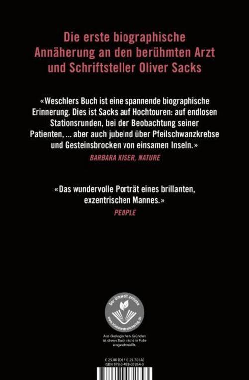 Thumbnail - Oliver Sacks Lawrence Weschler 9783498072643