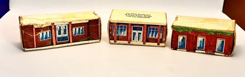 Antique Architecture Model For Nursing Homes or Asylums 1950s Paper Diorama