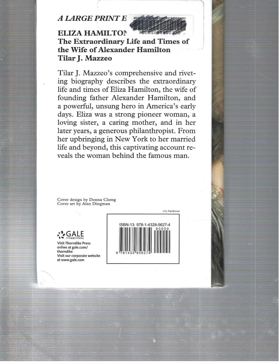 Eliza hamilton by tilar j mazzeo new arrivals