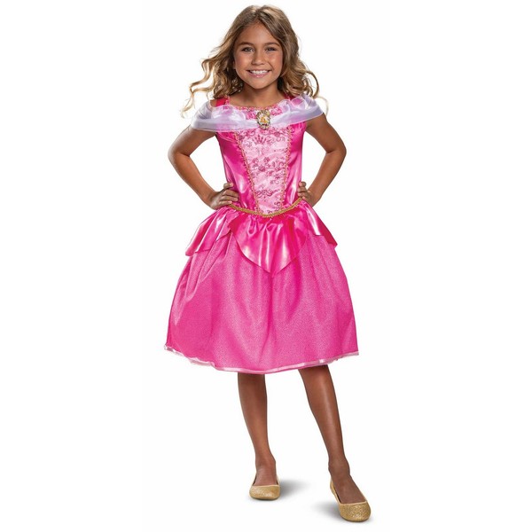 Disney Offizielles Deluxe Prinzessin Aurora KostüM DornröSchen Kinder Karneval-image