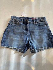 J. Crew Crewcuts Girls Vintage Denim Shorts SZ 10 Cut Off  BRAND NEW 