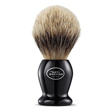 The Art of Shaving Hand Made Silvertip Badger 3  Shaving Brush Black NEW