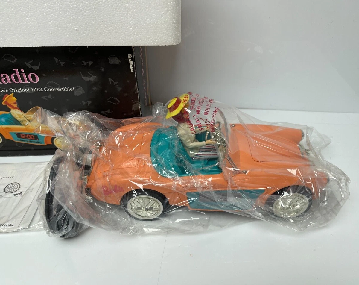 Barbie clock radio sales 1962 convertible