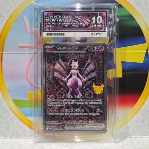 ACE 10 - Mewtwo ex 2026 30th Celebration SIR Holo English 151/128