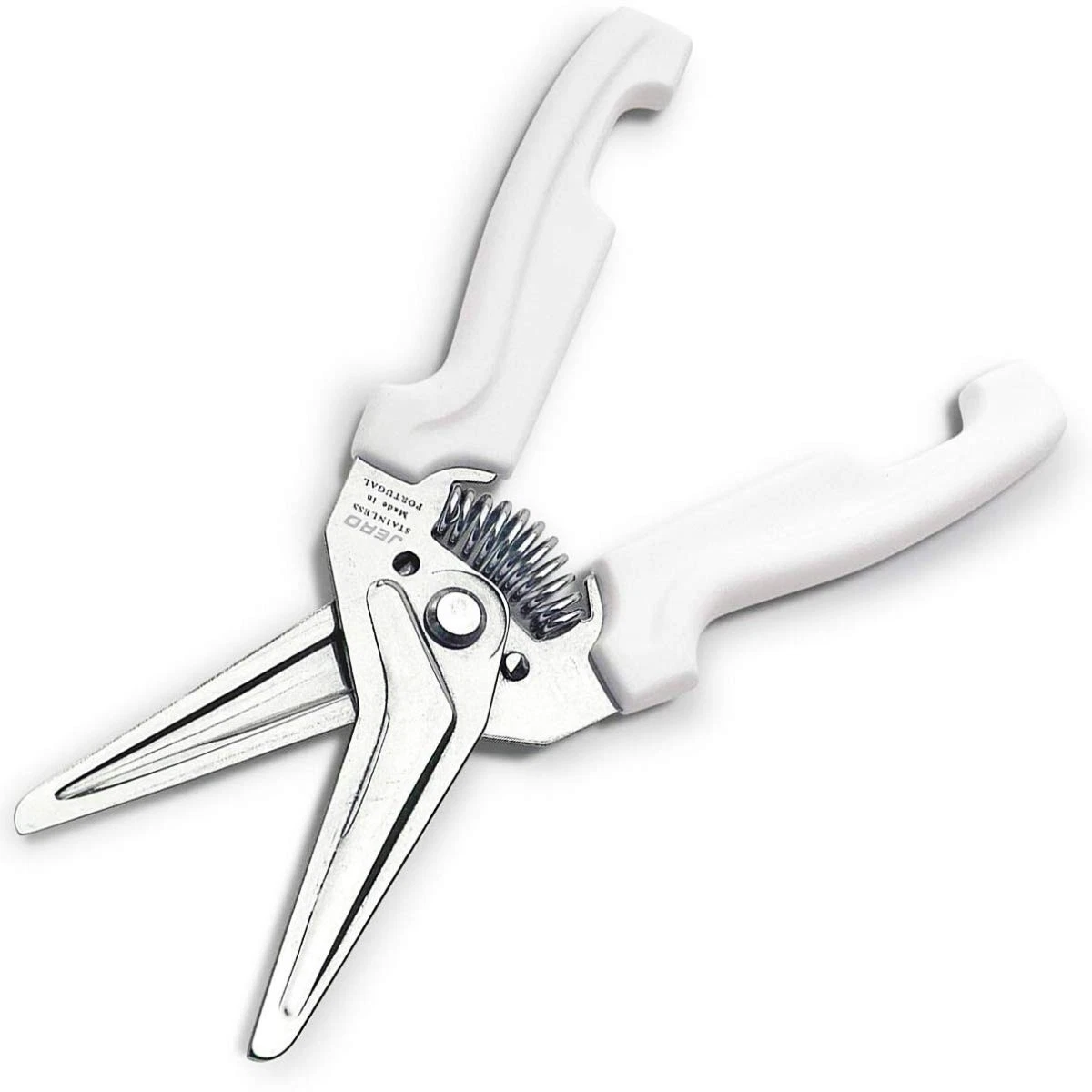 Jero Stainless Steel Kitchen Shears with Holder - Perfect for Herbs, White
Opens in a new window or