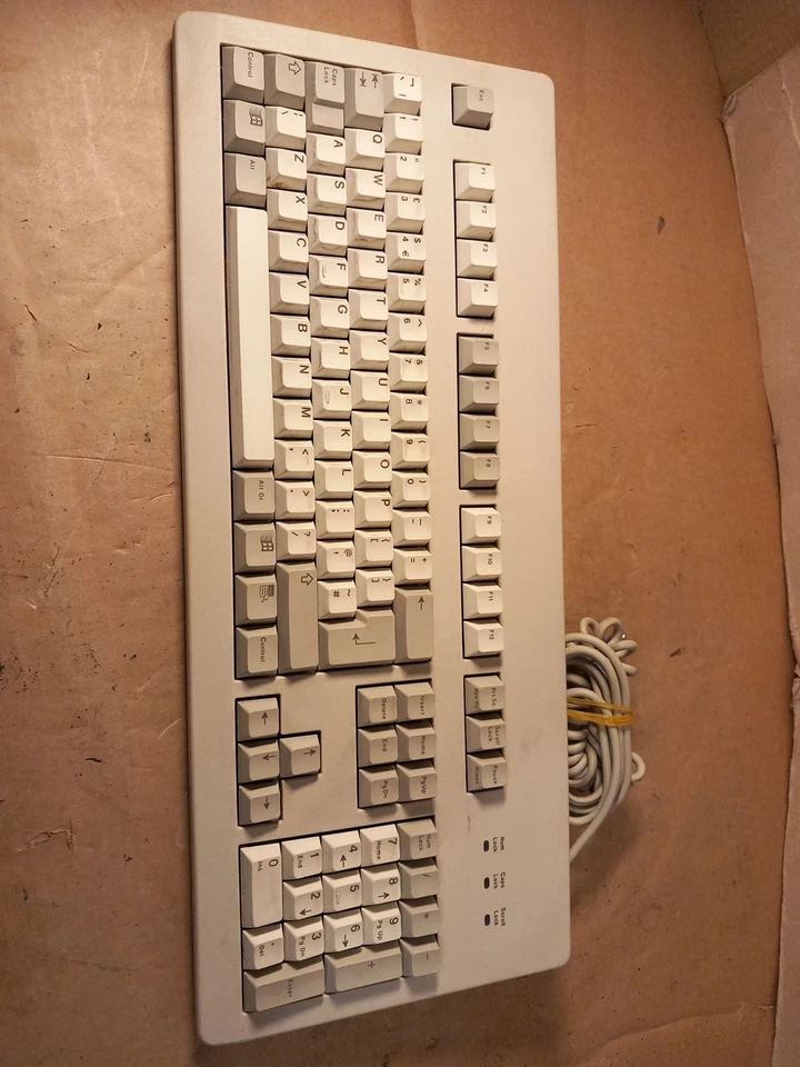 Vintage Cherry D-91275 Multi functional Compact UK Mechanical Keyboard. - image 2 of 4