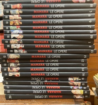MANARA LE OPERAS IL SOLE 24 ORE numbers 1/20 of your choice in the curtain