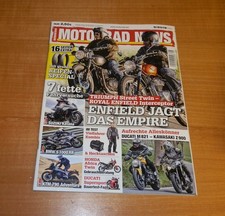 Motorrad News 5/2019, Ducati M 821, Kawasaki Z 900,  Royal Enfield Interceptor.