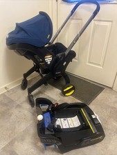 Doona Car Seat  Stroller, Deep Blue - All-in-One Travel System