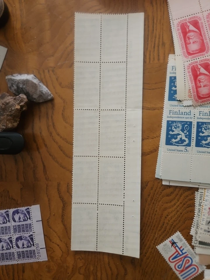 Block Of 10 'Angel Of CHRISTMAS 1968' - 6 Cent USPS Unused Stamps - Image 4 of 4