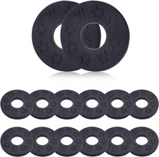 12Pieces Guitar Strap Locks Silicone Strap Locks Rubber Guitar Strap Blocks