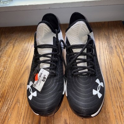 BRAND NEW Men s Under Armor Harper 4 Metal Baseball Clear Size 10.