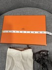 Hermes Paris Empty Shoes Box With Dust Bag, Ribbon And Tissue 12x8x5’ — photo 6