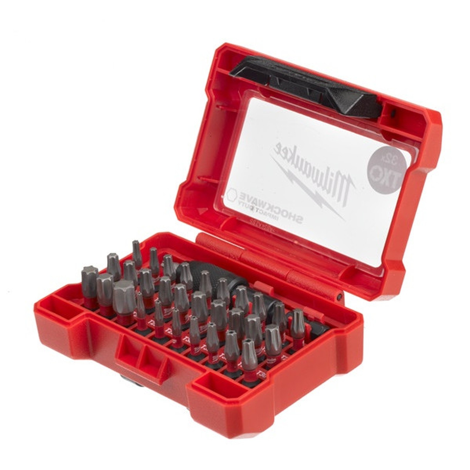 SHOCKWAVE Impact Torx Bit - 32 Piece Set - Hardened WEAR GUARD TIP - MILWAUKEE