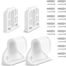 Retractable or Extensions Baby Gate Replacement Parts, 55" W x 33" H,White 