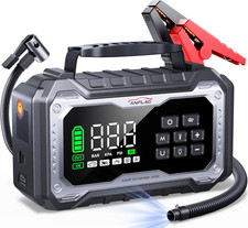 8000amps Power Heavy Duty Truck Battery Booster Pack Jump Starter Box Portable