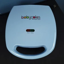 Babycakes Whoopie Pie Maker nonstick dessert WH-24 TESTED/WORKS *broken clasp*