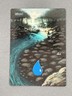 Island MTG Kamigawa: Neon Dynasty Hand Painted Borderless Extended Altered Art v