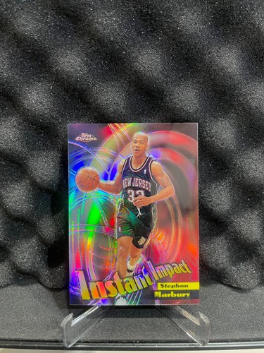 Stephon Marbury #I3 1998 Topps Chrome Instant Impact card