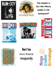 Encino Man 90's Movie Stickers