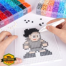 Cuentas fusibles Artkal 48 colores 9600 cuentas fundidas compatibles con Perler Hama