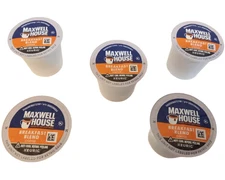Maxwell House Coffee Keurig KCup Pods Breakfast Blend Mild Set Of 5 Individual